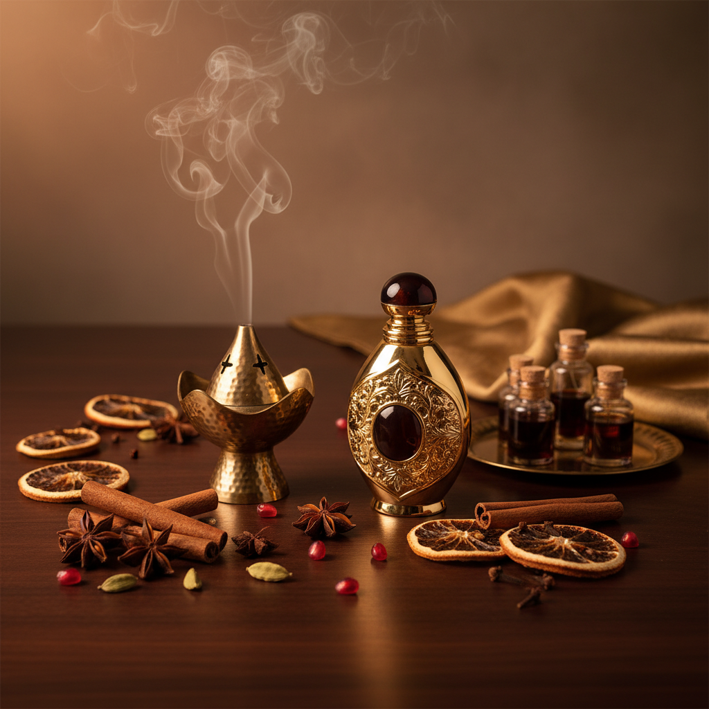 【魅惑の東洋】オリエンタル系香水とは？スパイスとお香が生む深い官能美の世界を完全解説
